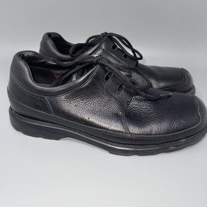 Red Wing Mens 9.5 D Black Leather Oxfords Non-Composite Toe Air Heel 4010